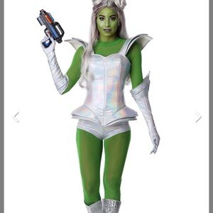 Women’s Alien Costume NWOT